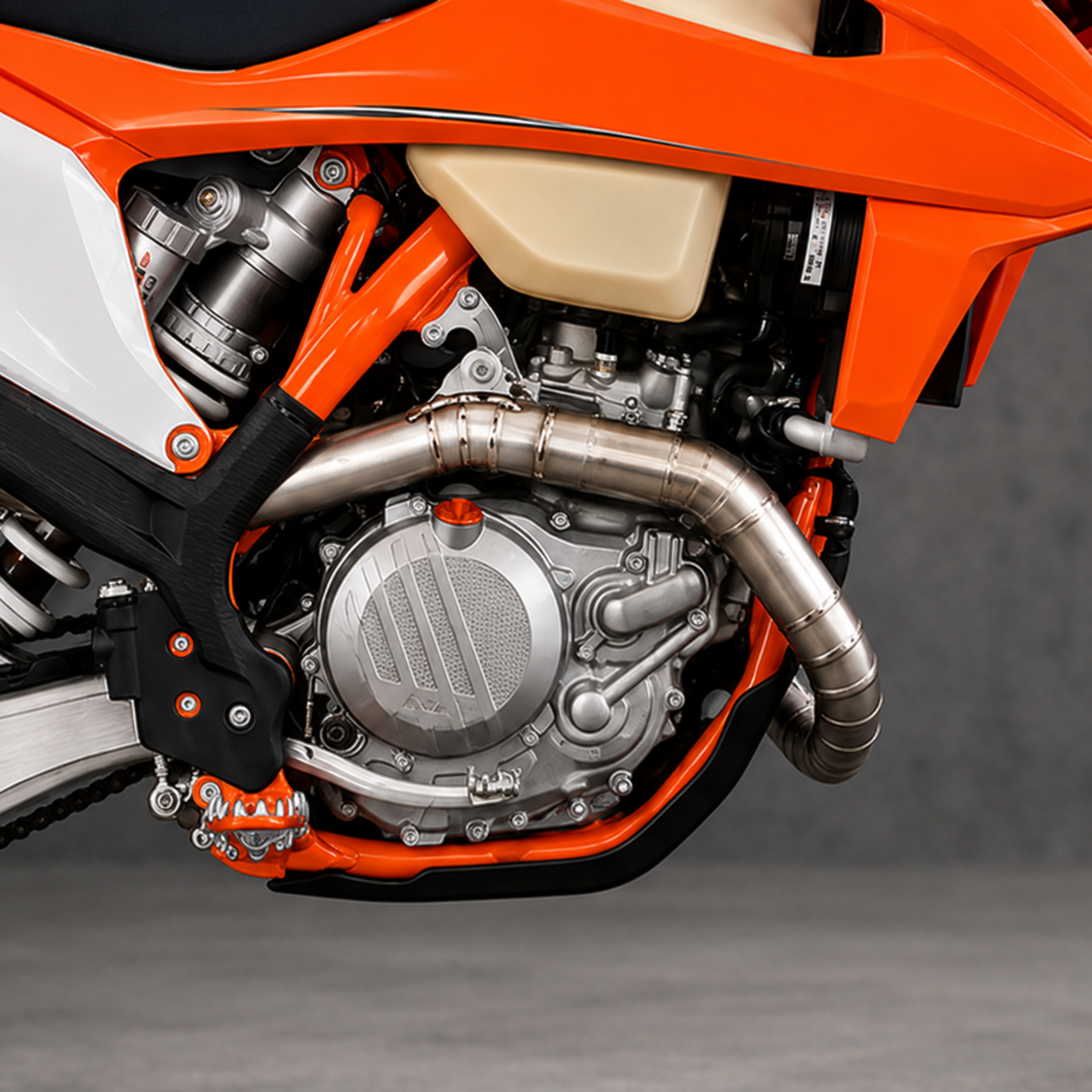 HUSQVARNA FE450/501 2020-2023 Header & Mid-Pipe Assembly - Titanium Alloy