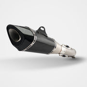 Kawasaki Z900 Slip-On Muffler - Stainless Steel Real Carbon Fiber