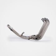 Honda CBR650 RR 2019~2025 Header & Mid-Pipe Assembly - Stainless Steel  Titanium 51MM
