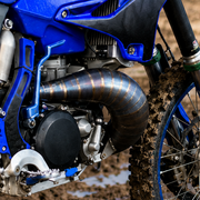 Husqvarna 250/300 TE TX TC 2024 Header & Mid-Pipe Assembly - Stainless Steel Titanium Alloy