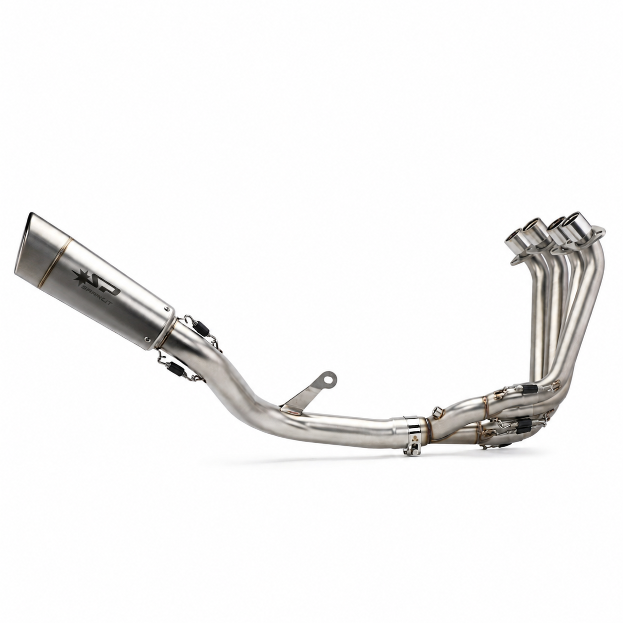 Honda CBR650 RR 2019~2025 Full Exhaust System - Stainless Steel Titanium