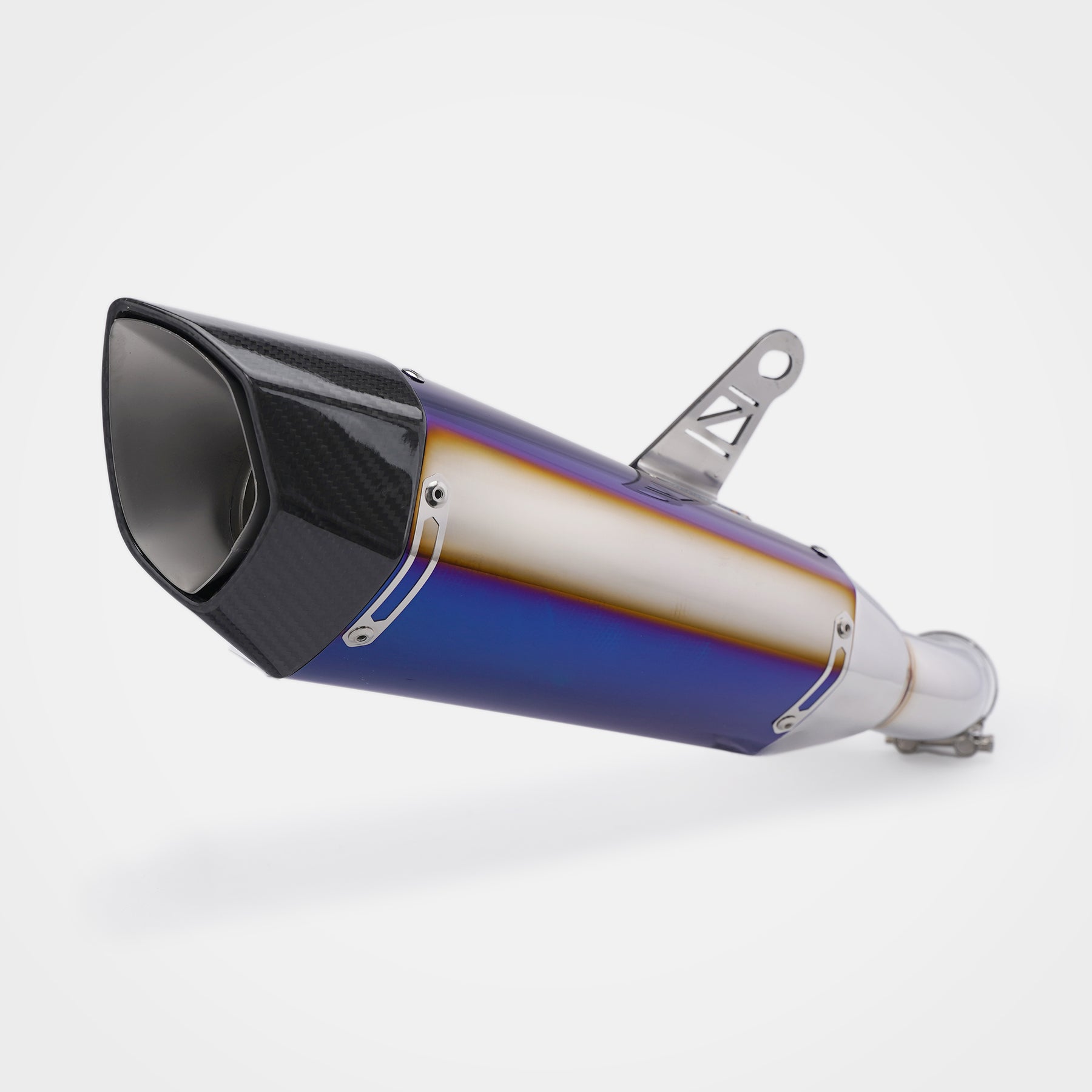 Kawasaki 4R ZX 2023~2025 Slip-On Muffler - Stainless Steel Real Carbon Fiber