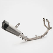 Honda CRF1100 Header & Mid-Pipe Assembly - Stainless Steel Titanium 60mm