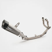 Honda CRF1100 Header & Mid-Pipe Assembly - Stainless Steel Titanium 60mm