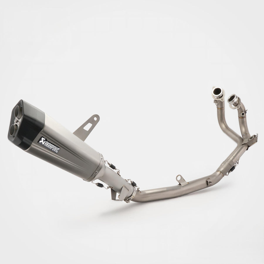 Honda CRF1100 Header & Mid-Pipe Assembly - Stainless Steel Titanium 60mm