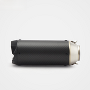 51/60mm Muffler Exhaust Muffler - Stainless Steel Real Carbon Fiber Embossing
