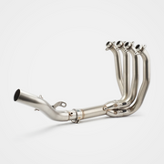 Kawasaki 6R ZX Header and Mid-pipe Assembly - Stainless Steel Real Titanium Alloy