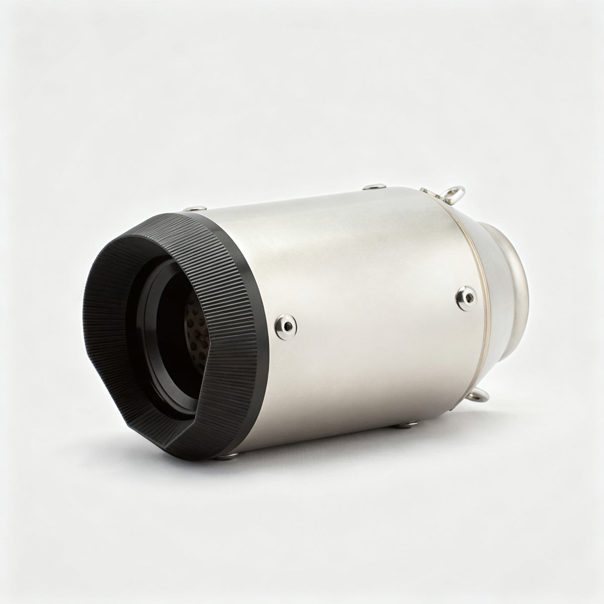51/60mm Muffler Exhaust Muffler - Stainless Steel Real Carbon Fiber Polygon