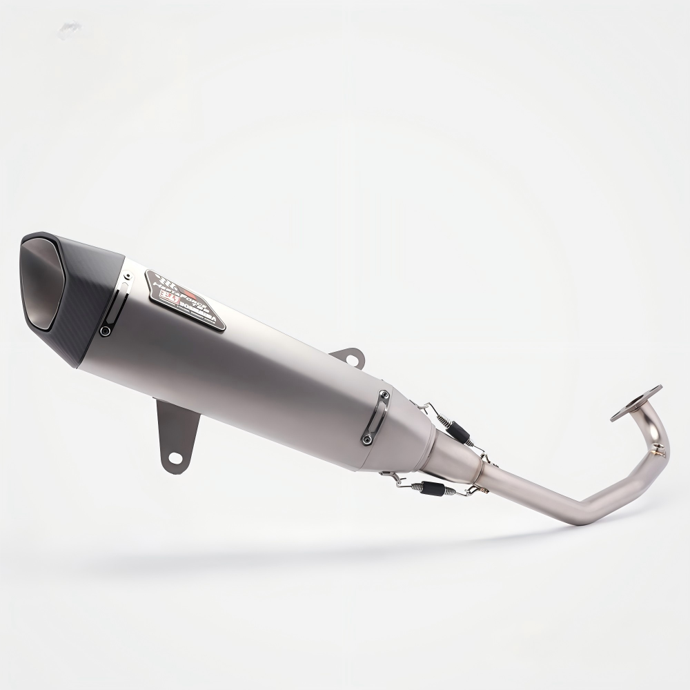 Honda ADV160 Full Exhaust System - Stainless Steel Titanium