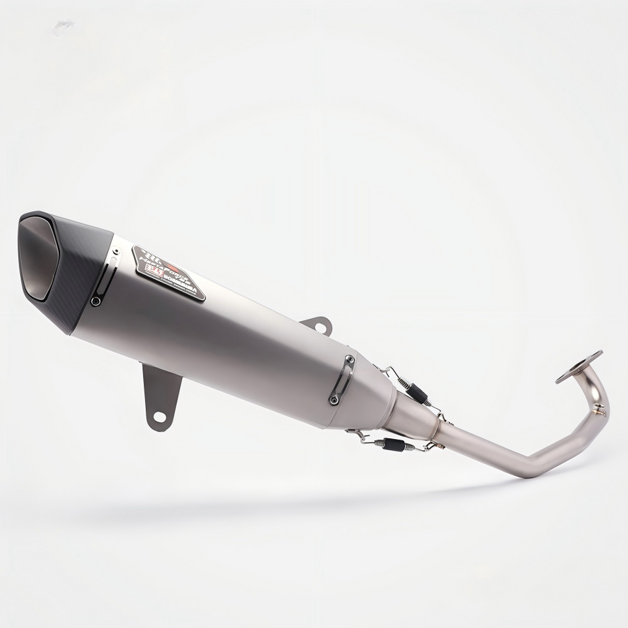 Honda ADV160 Full Exhaust System - Stainless Steel Titanium