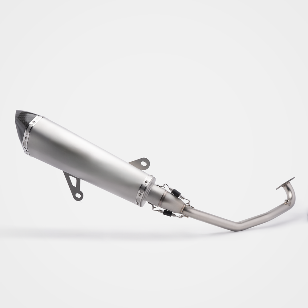 Honda ADV160 Full Exhaust System - Stainless Steel Titanium