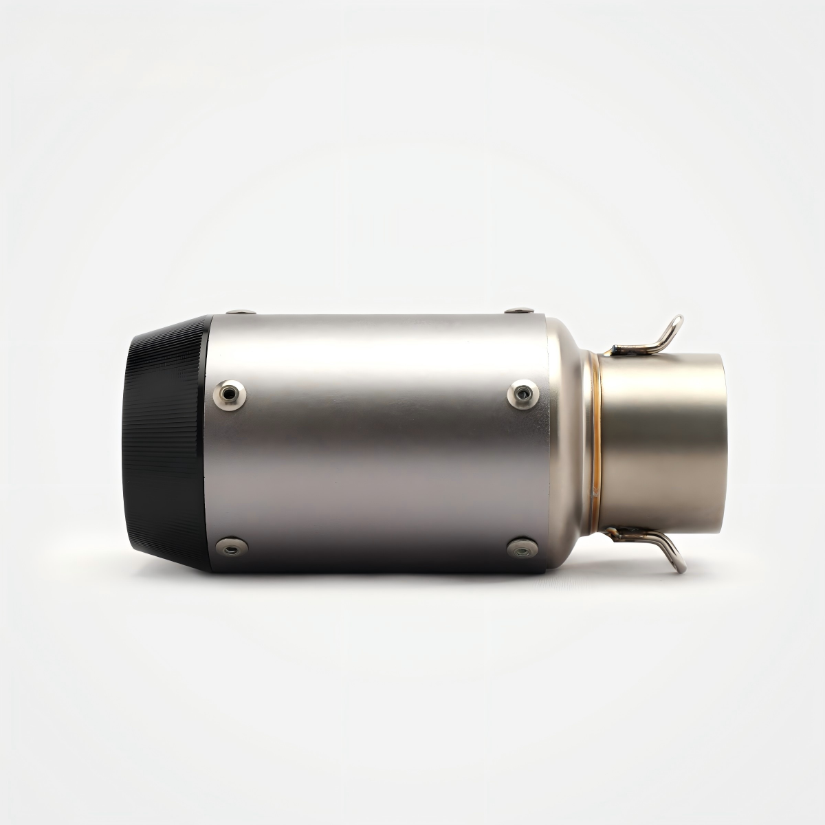 51/60mm Muffler Exhaust Muffler - Stainless Steel Real Mini