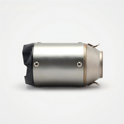 51/60mm Muffler Exhaust Muffler - Stainless Steel Real Carbon Fiber Embossing