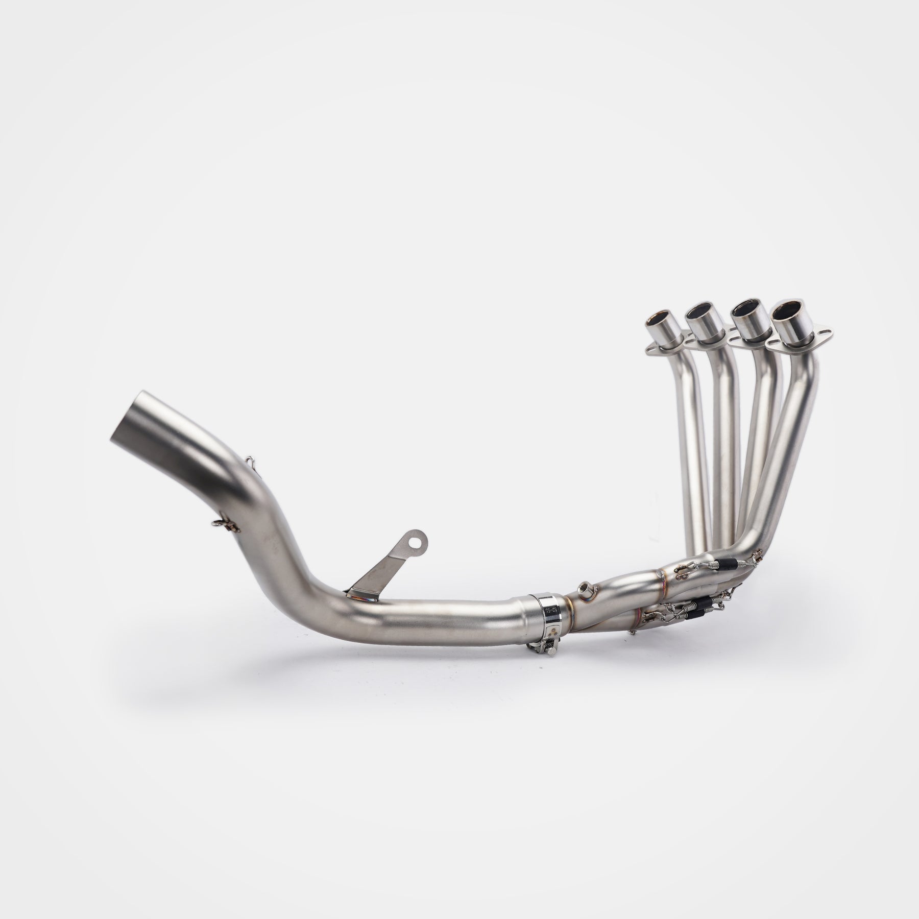 Honda CBR650 RR 2019~2025 Header & Mid-Pipe Assembly - Stainless Steel  Titanium 51MM