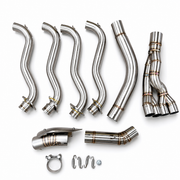 Suzuki GSX-R 750/600 2011-2025 Header & Mid-Pipe Assembly - Stainless Steel