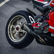 Ducati V4 V4s Panigale 2018-2024 Header & Mid-Pipe Assembly - Titanium Alloy