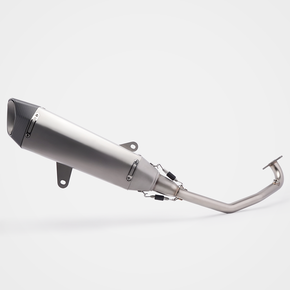 Honda ADV160 Full Exhaust System - Stainless Steel Titanium