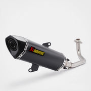 Honda Forza350 2022~2025 Header & Mid-Pipe Assembly - Stainless Steel black 51mm