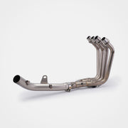 Kawasaki 4R ZX 2023~2025 Header and Mid-pipe Assembly - Stainless Steel Titanium Alloy