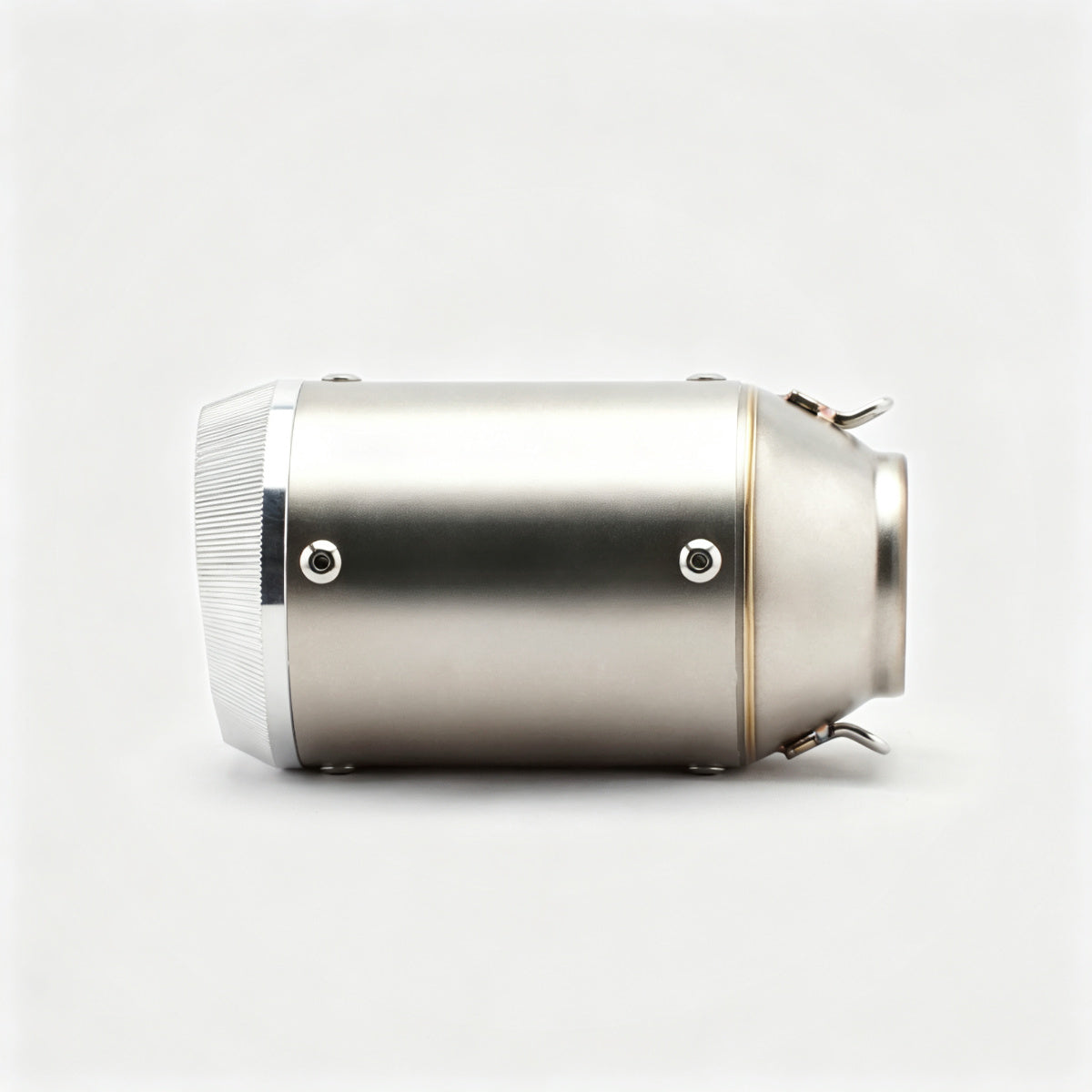 51/60mm Muffler Exhaust Muffler - Stainless Steel Real Carbon Fiber Polygon