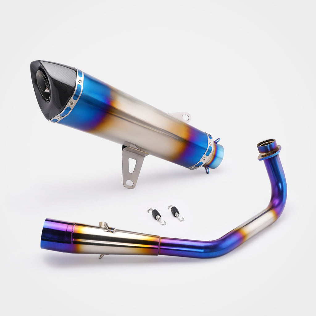 Honda Forza350 Stainless steel Titanium alloy Motorcycle Exhaust System Factory Wholesale Price