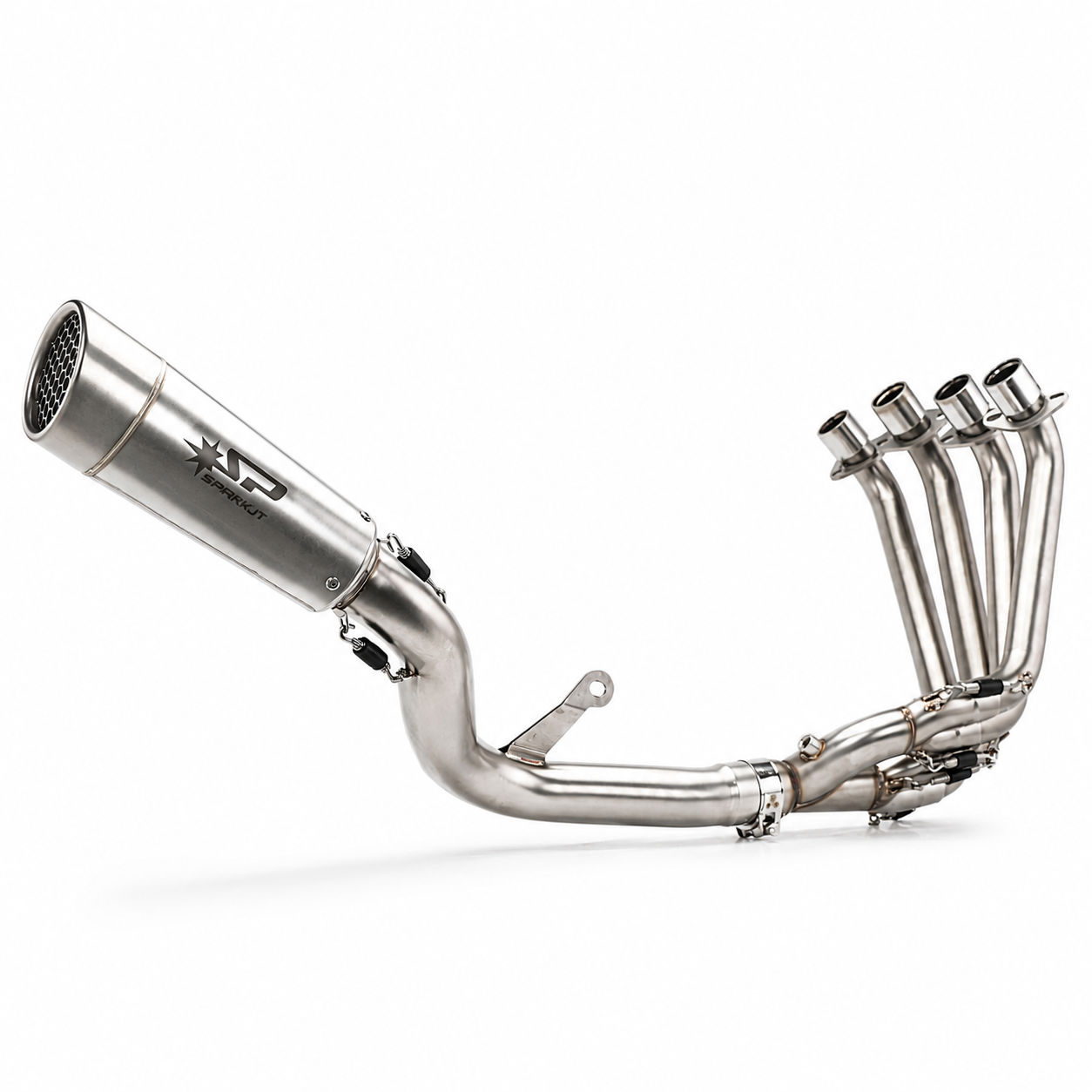 Honda CBR650 RR 2019~2025 Full Exhaust System - Stainless Steel Titanium