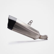 Kawasaki Z900 Slip-On Muffler - Stainless Steel Real Carbon Fiber