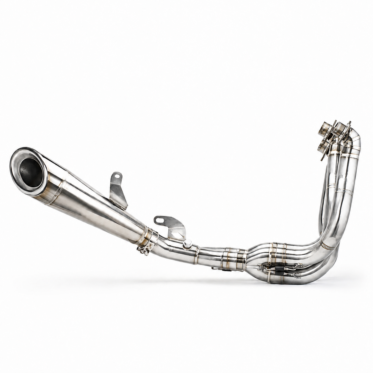 Kawasaki H2/H2R Ninja Header & Mid-Pipe Assembly - Titanium Alloy
