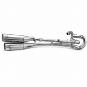Triumph Scrambler 1200 X/XE Header & Mid-Pipe Assembly 2023-2024 Titanium Alloy