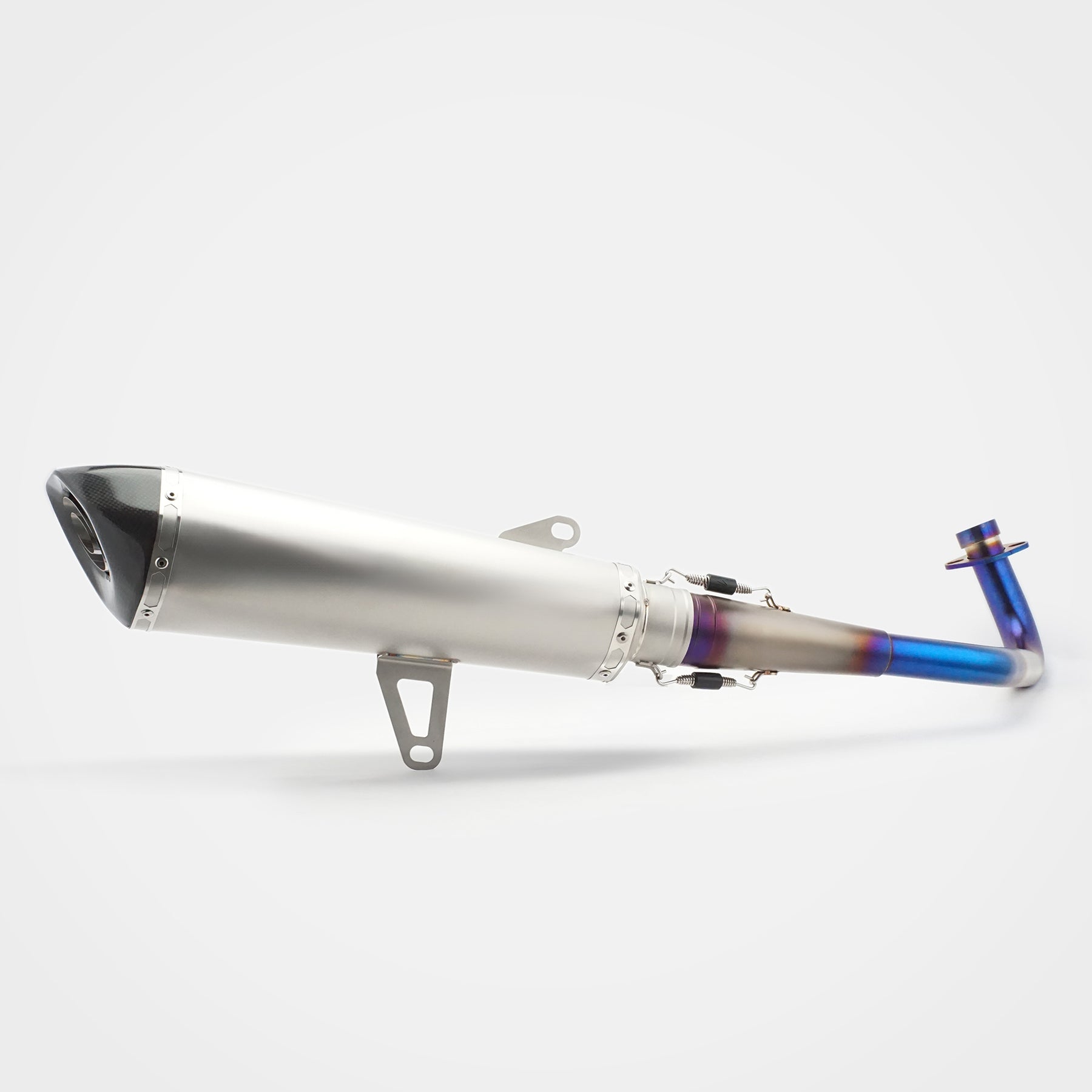 Honda Forza350 2022~2025 Header & Mid-Pipe Assembly - Stainless Steel Blued 60mm