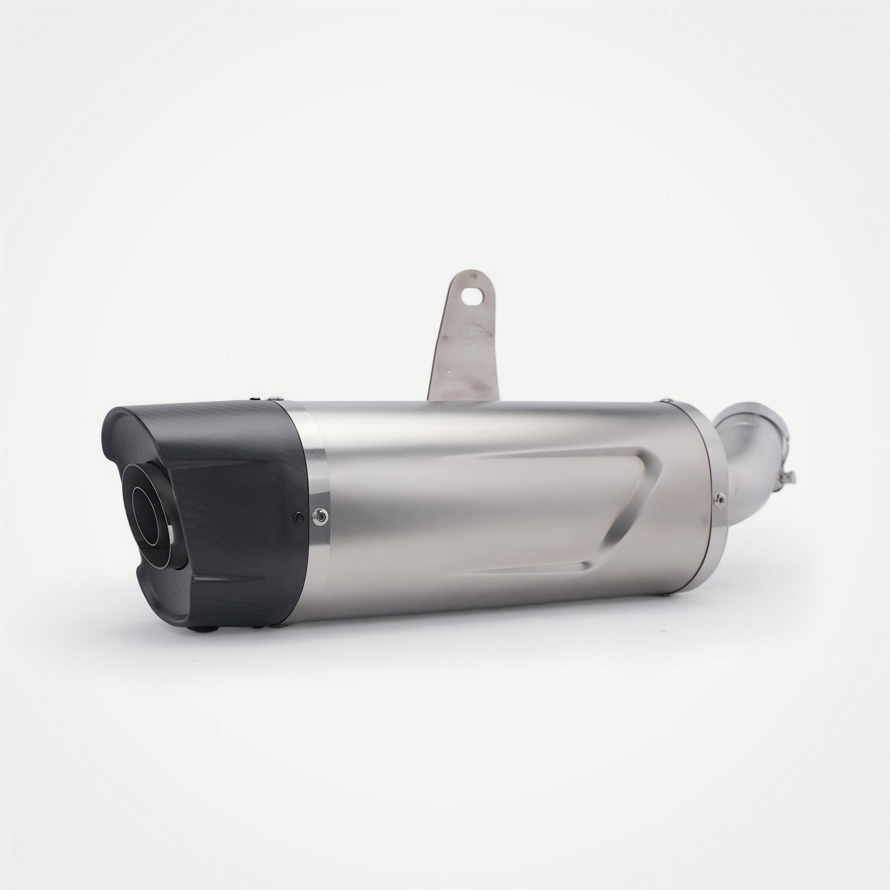 Kawasaki Z900 Header & Mid-Pipe Assembly - Stainless Steel Carbon fiber tail cap