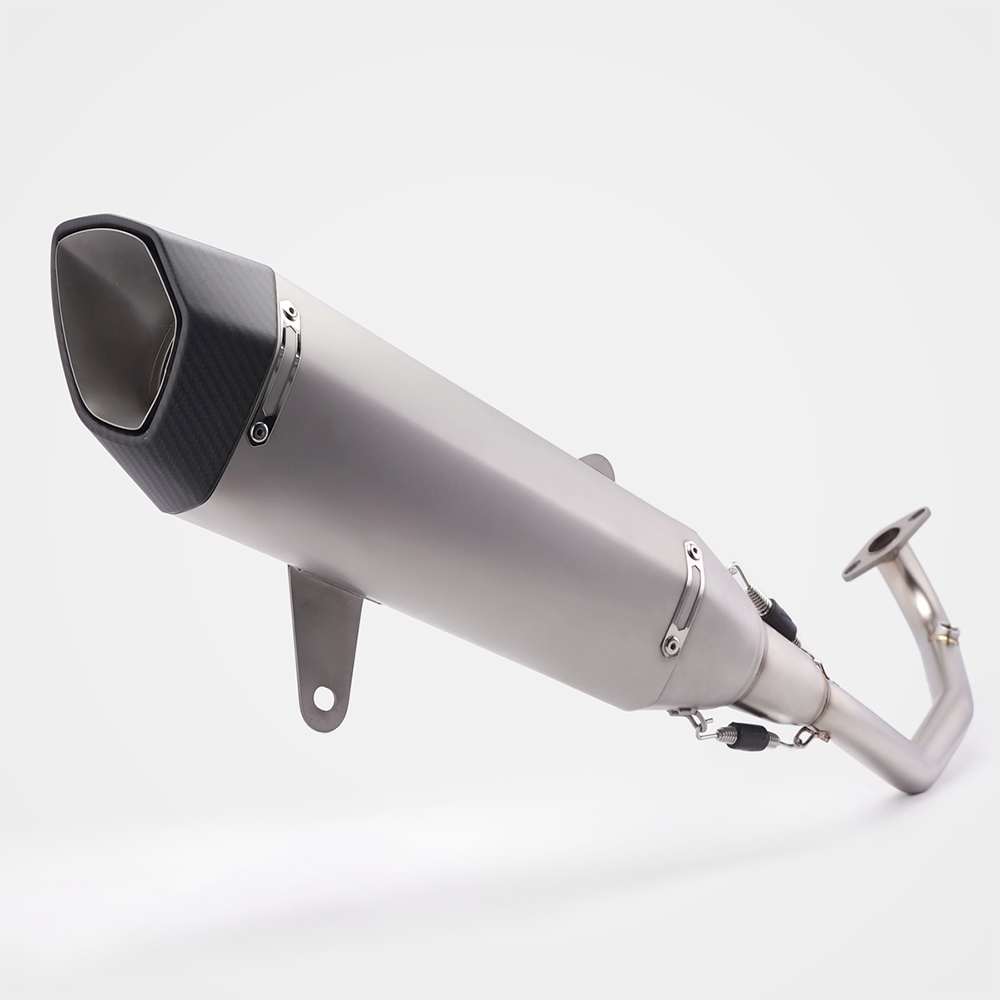 Honda ADV160 Full Exhaust System - Stainless Steel Titanium