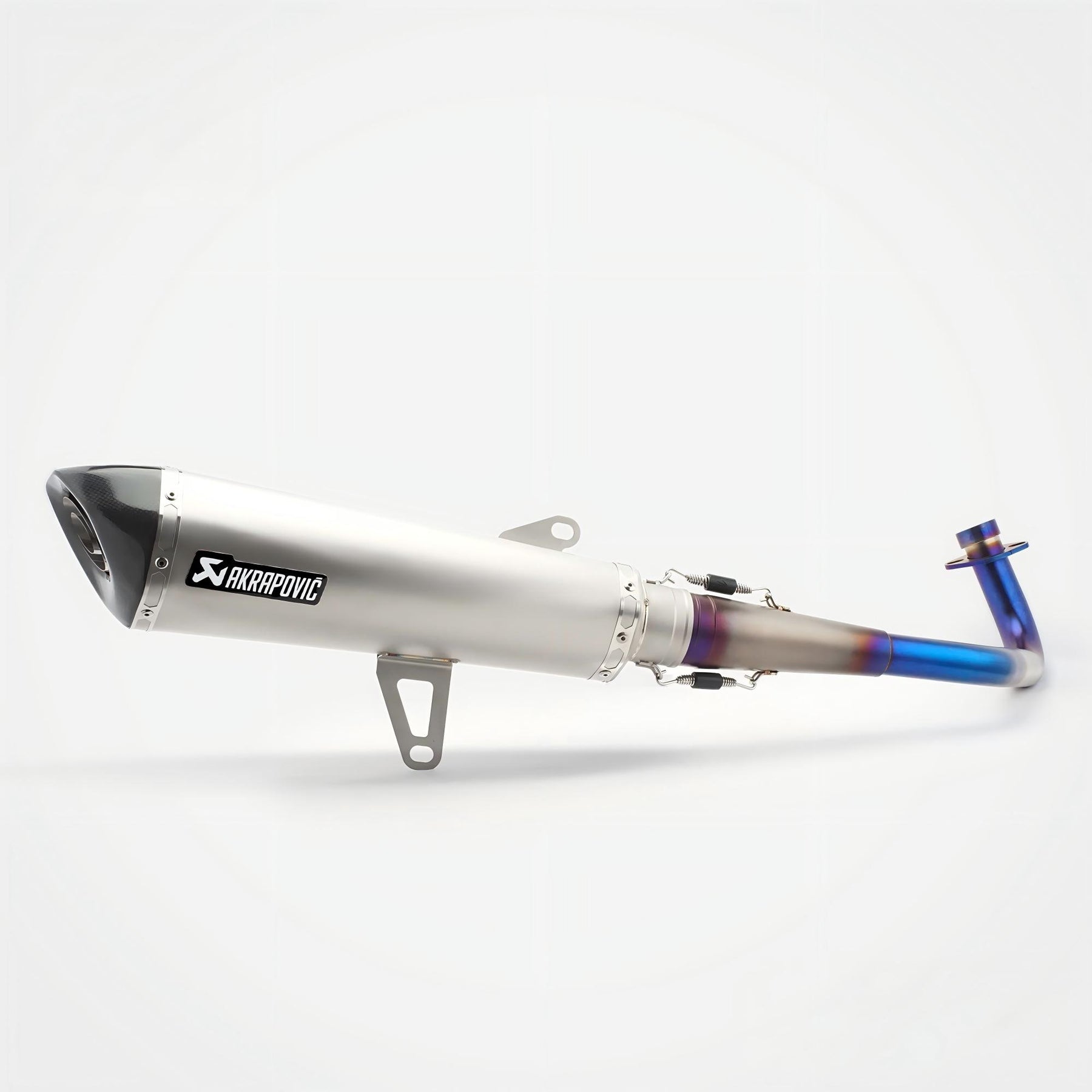 Honda Forza350 2022~2025 Header & Mid-Pipe Assembly - Stainless Steel Blued 60mm