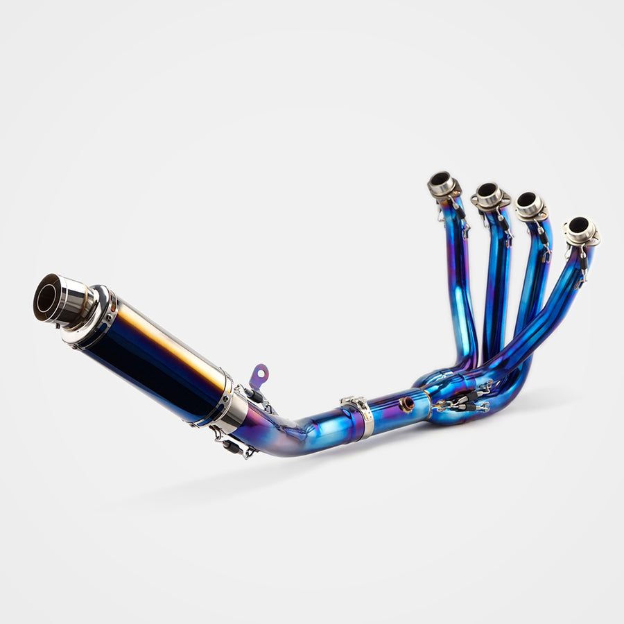 Kawasaki Z900RS/SE 2017-2025 Full Exhaust System - Stainless Steel Titanium Alloy