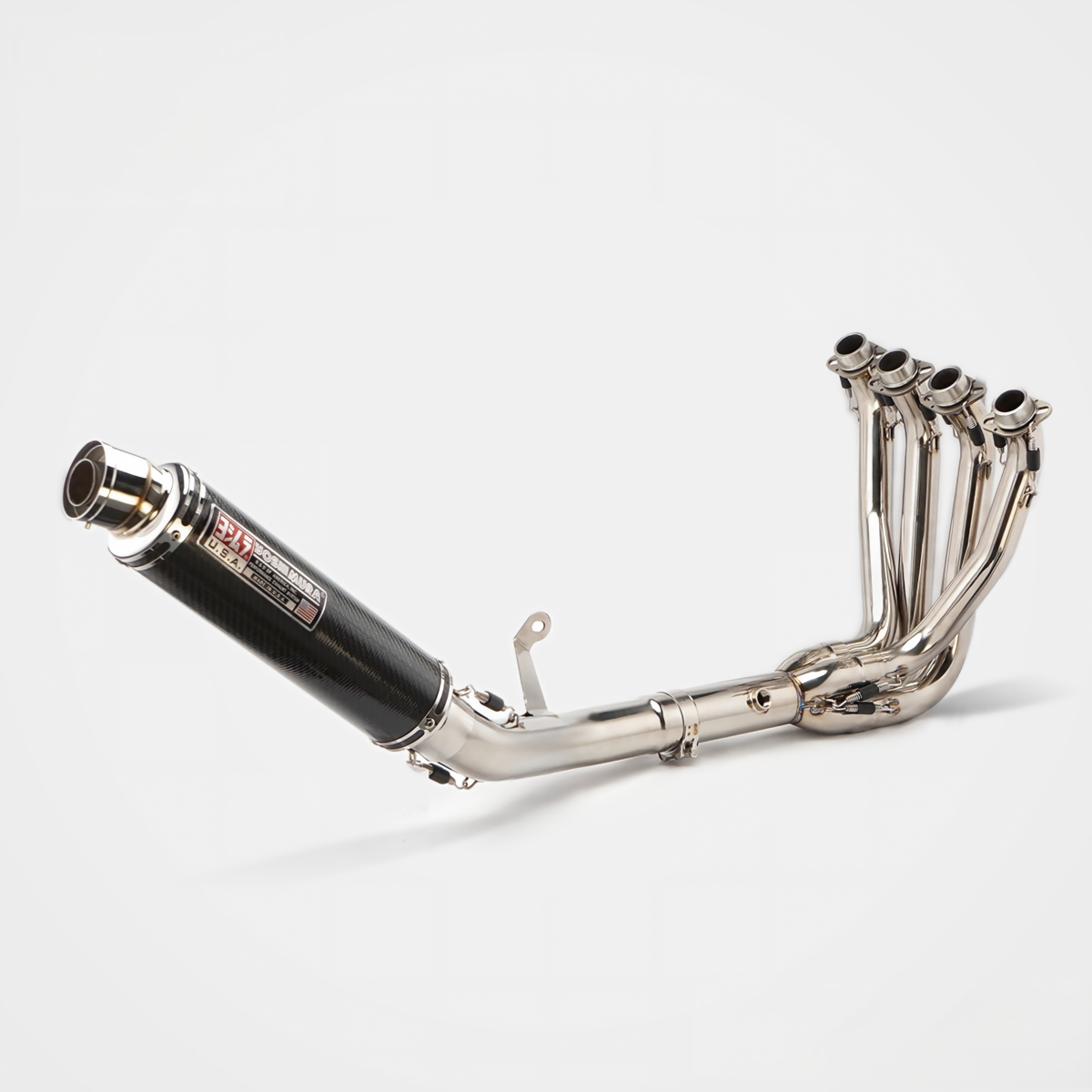 Kawasaki Z900RS/SE 2017~2025 Header & Mid-Pipe Assembly - Stainless Steel Real Carbon Fiber Titanium Alloy