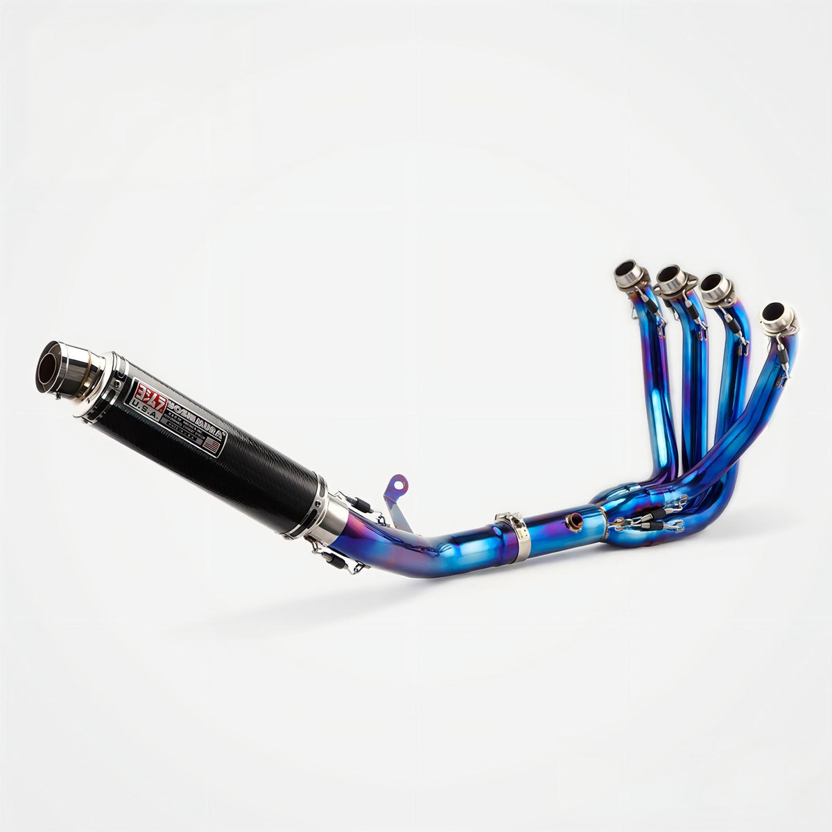 Kawasaki Z900RS/SE 2017~2025 Header & Mid-Pipe Assembly - Stainless Steel Carbon Fiber Real Carbon Fiber Titanium Alloy Blued