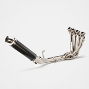 Kawasaki Z900RS/SE 2017~2025 Header & Mid-Pipe Assembly - Stainless Steel Real Carbon Fiber Titanium Alloy