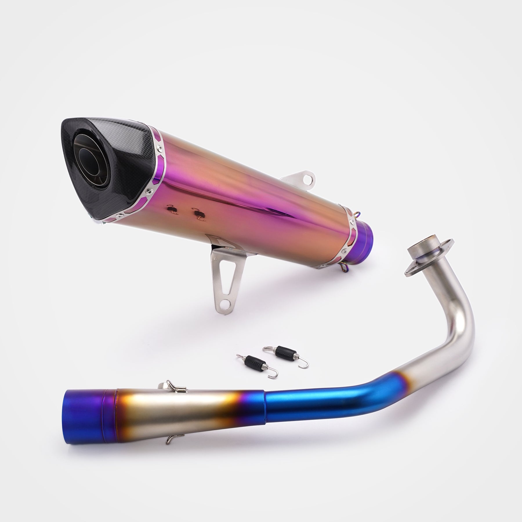 Honda Forza 350 Exhaust System - Stainless Steel Titanium Alloy