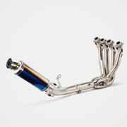 Kawasaki Z900RS/SE 2017~2025 Header & Mid-Pipe Assembly - Stainless Steel Titanium Alloy Baking basket