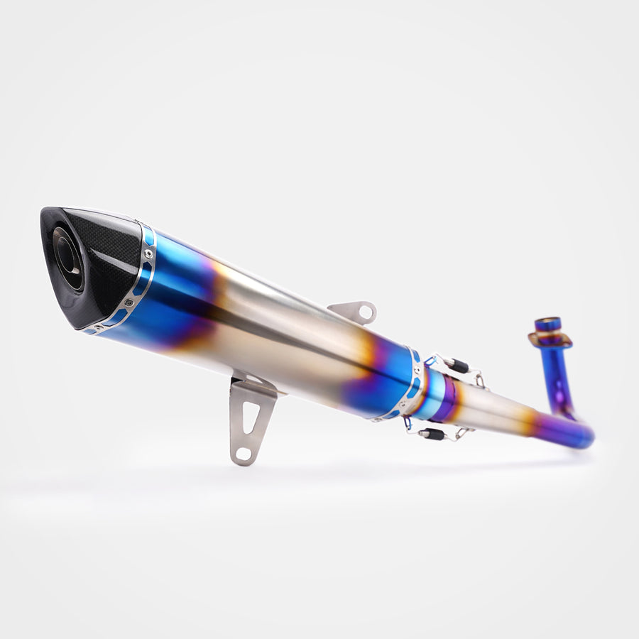Honda Forza 350 2022-2025 Exhaust System - Stainless Steel Titanium Alloy