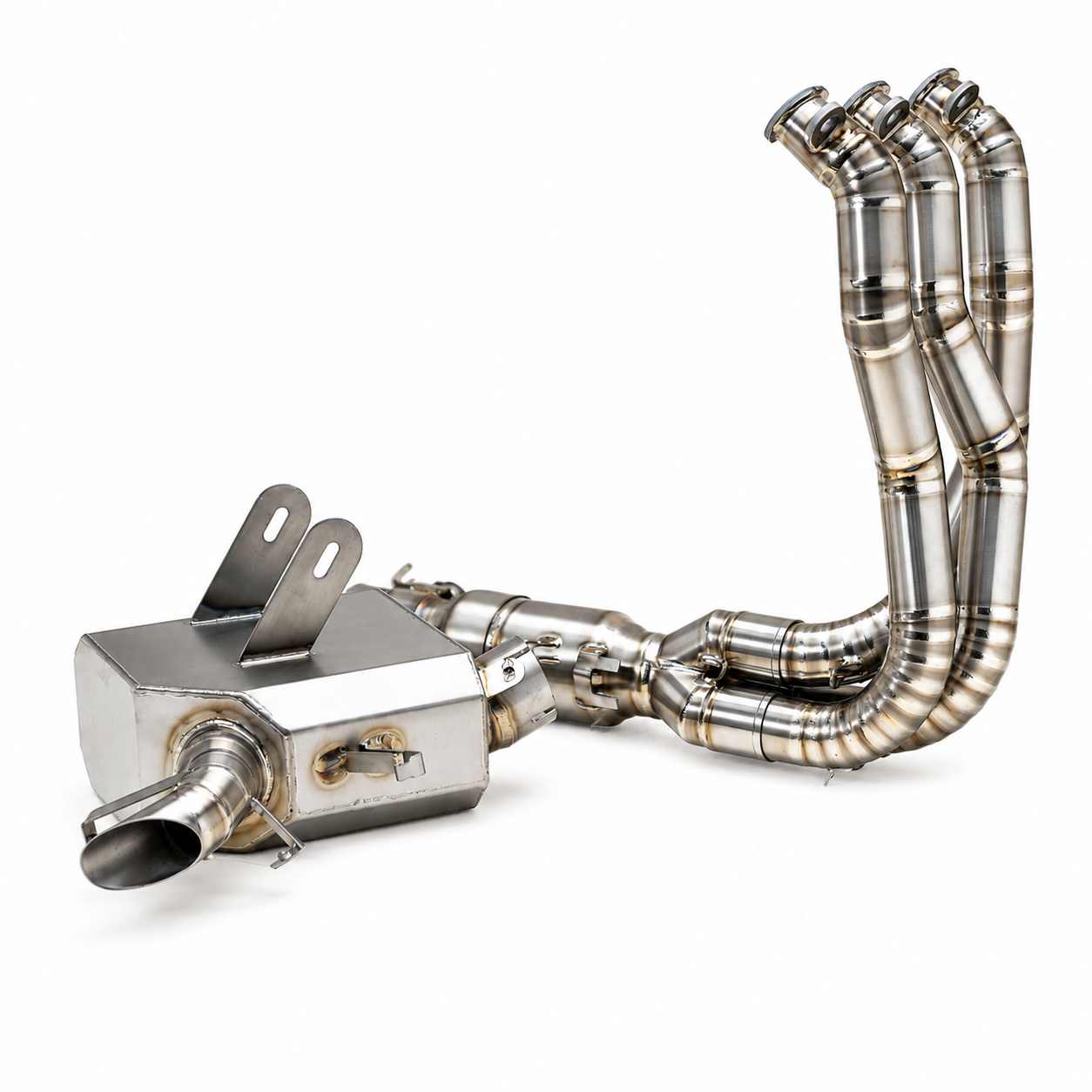 Triumph Trident 660 Full Exhaust System Titanium Alloy