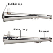 Suzuki GSX 1300R Header & Mid-Pipe Assembly - Stainless Steel Titanium Alloy
