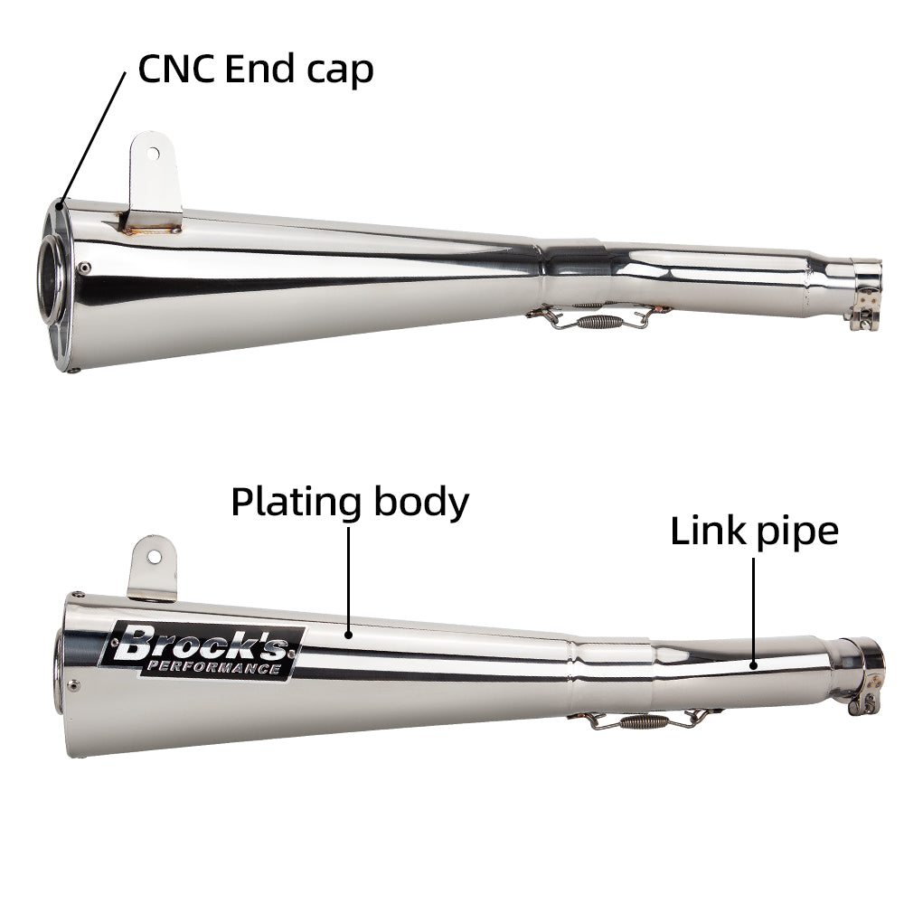 Suzuki GSX 1300R Header & Mid-Pipe Assembly - Stainless Steel Titanium Alloy