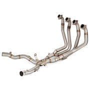 Suzuki GSX 1300R Header & Mid-Pipe Assembly - Stainless Steel Titanium Alloy