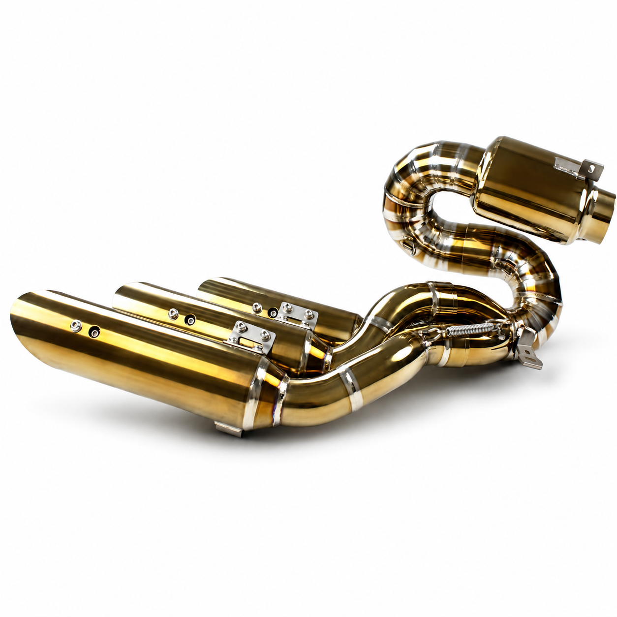 MV Agusta Brutale800 Full System Slip-On Muffler - Titanium Alloy