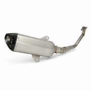 Zontes 150X-150V-175V Full System Stock look Slip-On Muffler - Stainless steel