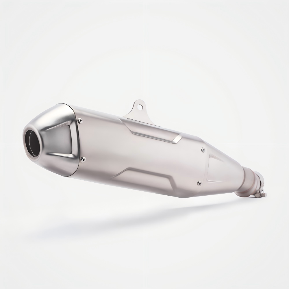 Ducati Desert X Slip-On Muffler Stainless Steel Real Carbon Fiber