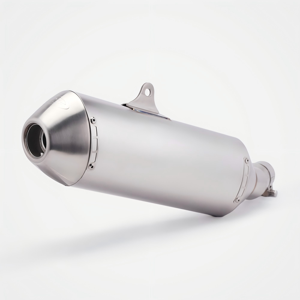 Ducati Desert X Slip-On Muffler Stainless Steel Real Carbon Fiber