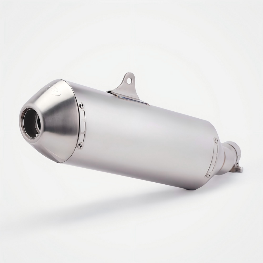 Ducati Desert X Slip-On Muffler Stainless Steel Real Carbon Fiber