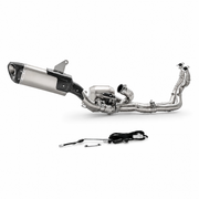 Ducati Multistrada V4 Full System Stock look Slip-On Muffler - Titanium Alloy